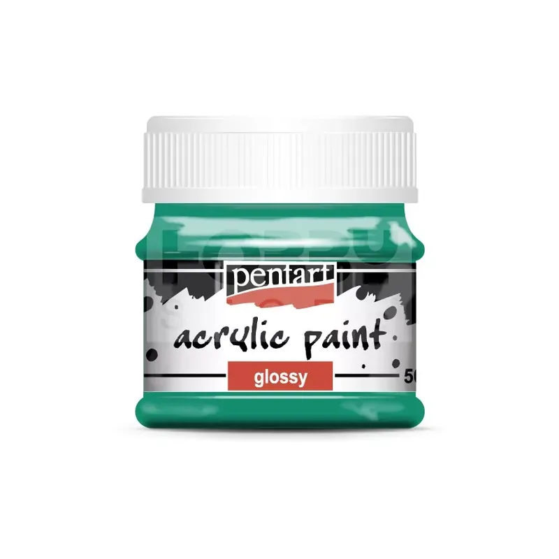 Csak ma Pentart fényes akrilfesték - türkiz 50 ml