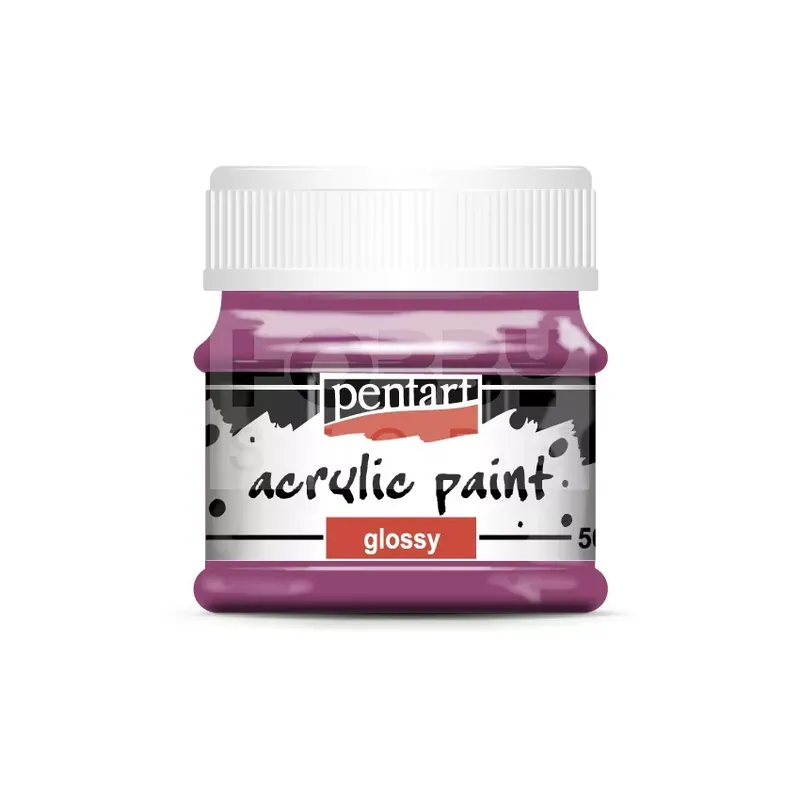 Pentart fényes akrilfesték - mályva 50 ml Outlet