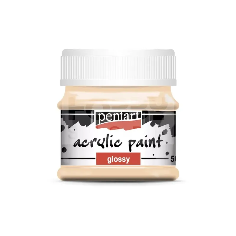 Pentart fényes akrilfesték - púderszín 50 ml Legkelendőbb