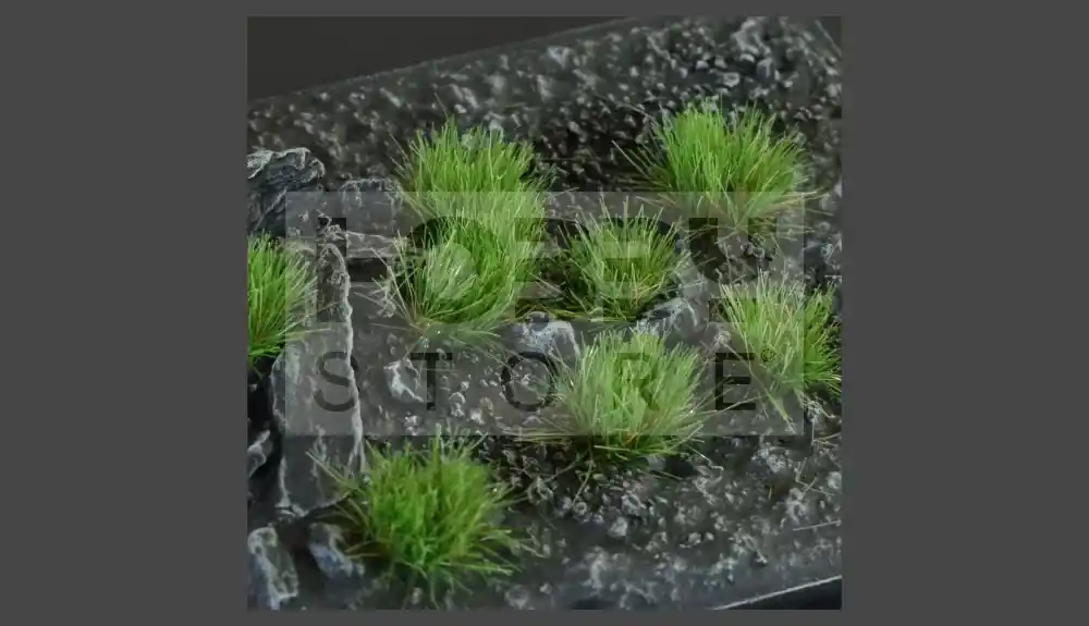 Népszerű Gamers Grass TUFTS Realisztikus Strong Green-élénkzöld színű fűcsomók diorámához (6 mm self-adhesive - Strong Green)