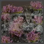 GAMERS GRASS BLOSSOM TUFTS Realisztikus Levendula színű virágcsomók diorámához (4-6 mm self-adhesive - Lavender Flowers) Biztonságos fizetés
