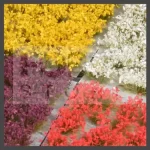 GAMERS GRASS MIXED FLOWER SET - Realisztikus virágcsomó szett diorámához 140 darab (4-6 mm self-adhesive - Mixed Flower Set) Rendeld meg most