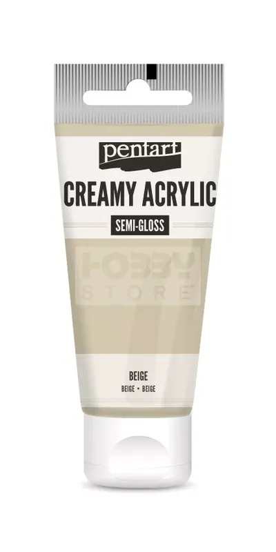 Pentart selyemfényű bézs színű akril bázisú krémes hobbi festék 60 ml Kihagyhatatlan ajánlat