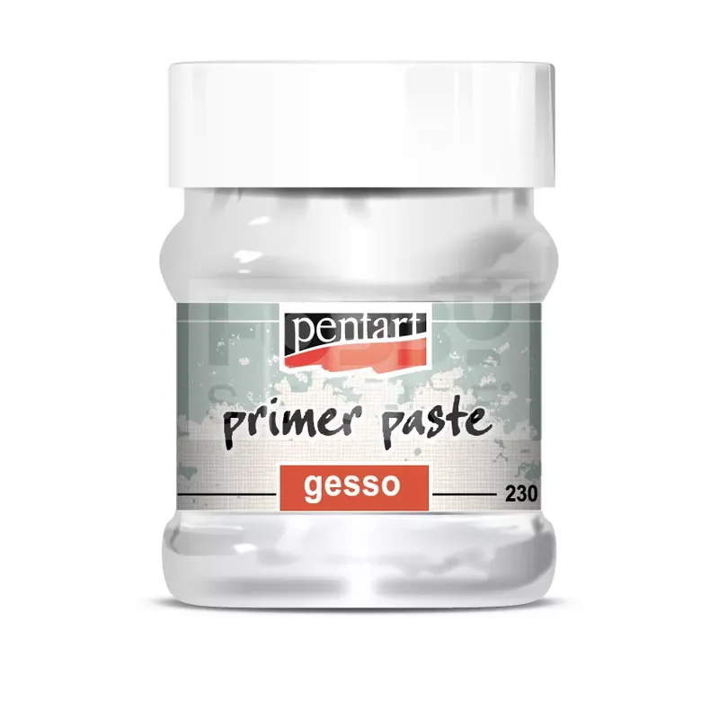 Akció Pentart Matt fehér alapozó paszta 230 ml 20763