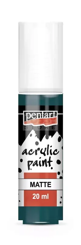 Kiárusítás Pentart matt akrilfesték - türkizkék 20 ml