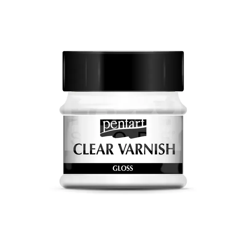 Pentart Színtelen fényes lakk oldószeres 50 ml Népszerű