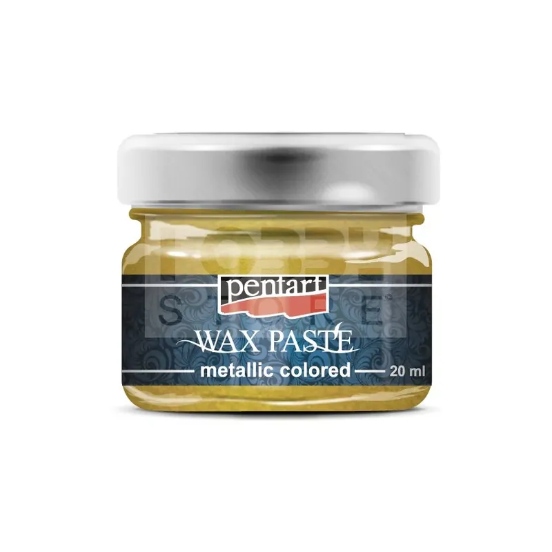 Népszerű Pentart metálsárga színű viaszpaszta 20 ml 26679
