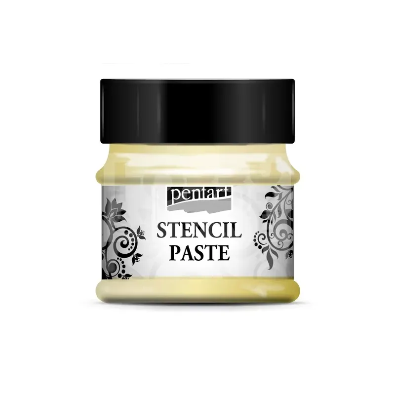 Exkluzív ajánlat Pentart Stencilező paszta gyöngyház vanília 50 ml 29404