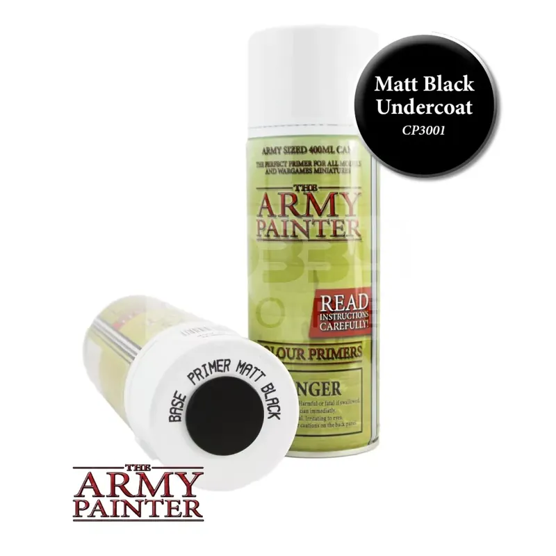 Végkiárusítás The Army Painter Colour Primer - Matt Black 400 ml
