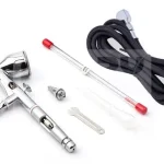 Kedvezmény FENGDA BD-180K Szórópisztoly készlet (Airbrush Gun Set) 0.2-0.3-as dűznivel-tűvel és légkábellel BD-180K