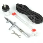 FENGDA BD-182K Szórópisztoly készlet (Airbrush Gun Set) 0.3-0.5-0.8-as dűznivel-tűvel és légkábellel BD-182K Gyors kiszállítás