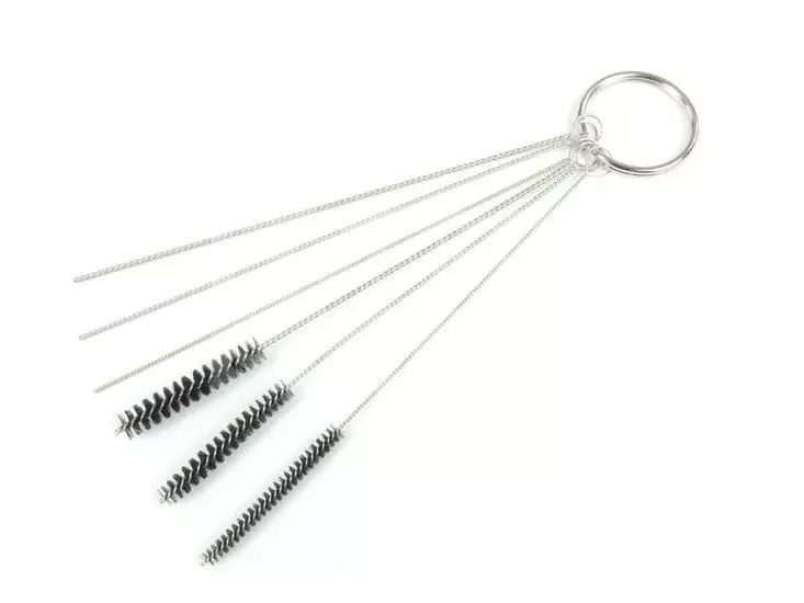 Kedvezmény Fengda 5 darabos kombinált szórópisztoly tisztító készlet (Airbrush cleaning brush set) BD-432