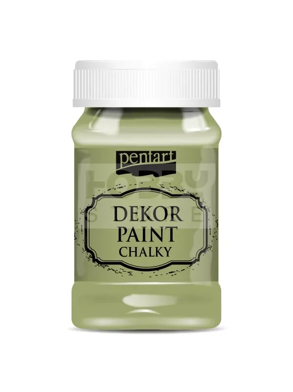 Pentart dekor krétafesték - olíva 100 ml Gyors szállítás