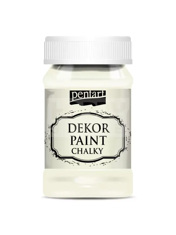 Pentart dekor krétafesték - krémfehér 100 ml Kihagyhatatlan ajánlat