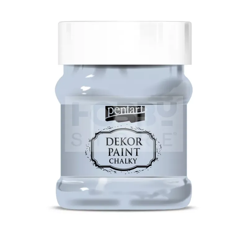 Újdonság Pentart dekor krétafesték - jégkék 230 ml