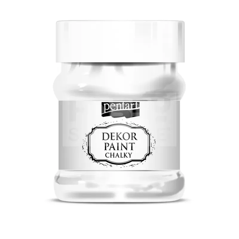 Szuper ajánlat Pentart dekor krétafesték - fehér 230 ml