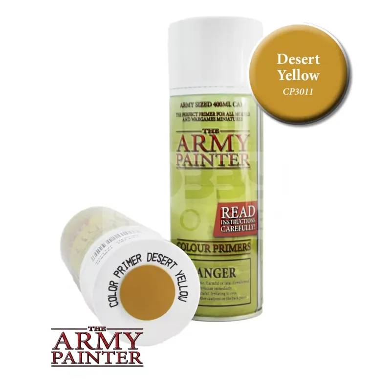 The Army Painter Colour Primer - Desert Yellow 400 ml Korlátozott ajánlat