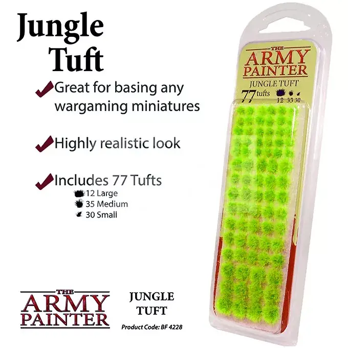 Exkluzív ajánlat The Army Painter Battlefields - Jungle Tuft 77 db