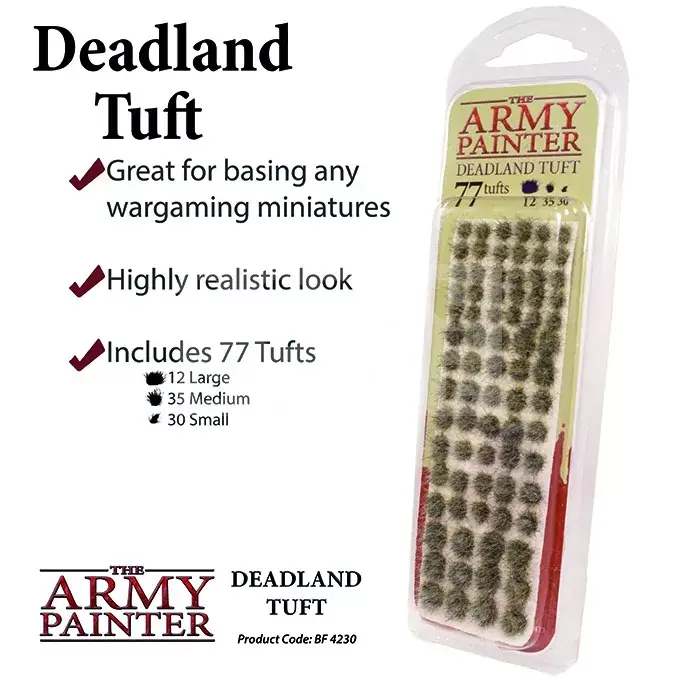 The Army Painter Battlefields - Deadland Tuft 77 db Biztonságos vásárlás