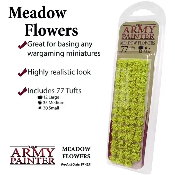 The Army Painter Battlefields - Meadow Flower Tuft 77 db Népszerű