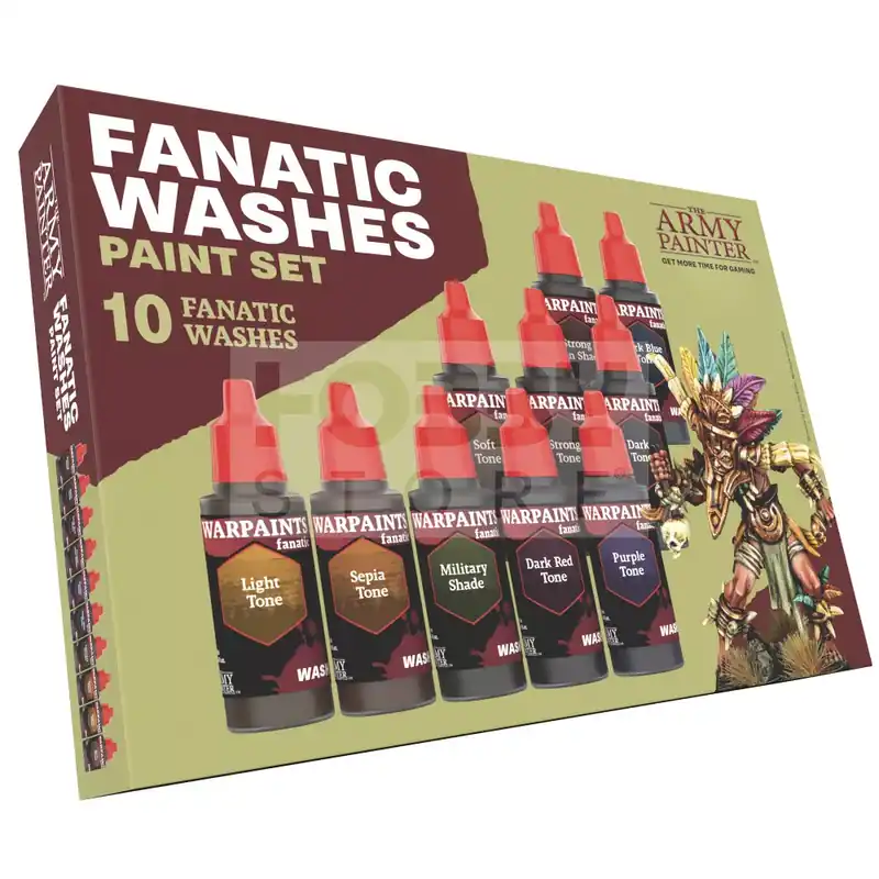 Biztonságos vásárlás The Army Painter Warpaints Fanatic Washes Paint Set
