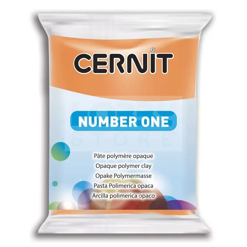 Prémium Cernit süthető gyurma N°1, 56 g - narancs 2794