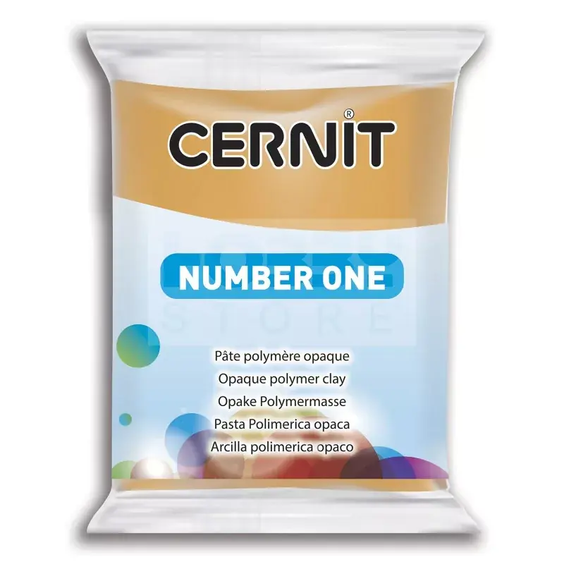 Outlet Cernit süthető gyurma N°1, 56 g - okkersárga 29513