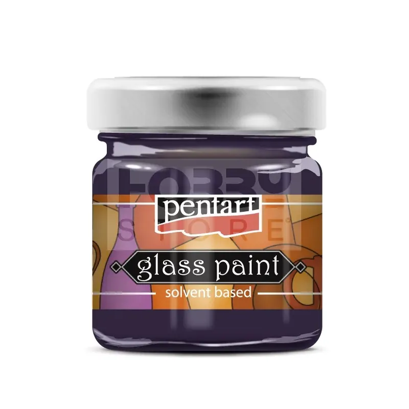 Pentart oldószeres üvegfesték - lila 30 ml Akció