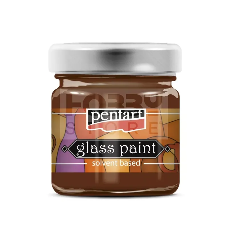 Utolsó esély Pentart oldószeres üvegfesték - bronz 30 ml