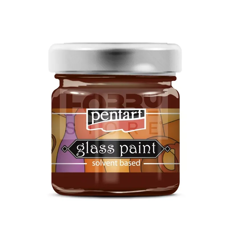 Exkluzív ajánlat Pentart oldószeres üvegfesték - réz 30 ml