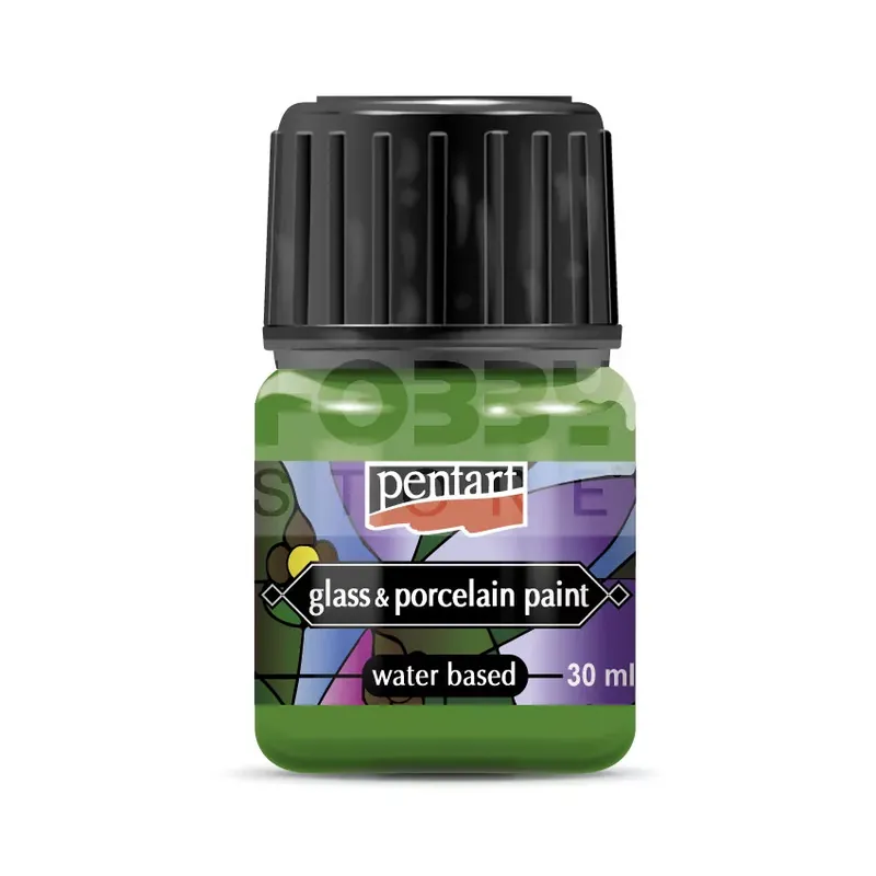 Csak ma Pentart üveg- és porcelánfesték - almazöld 30 ml