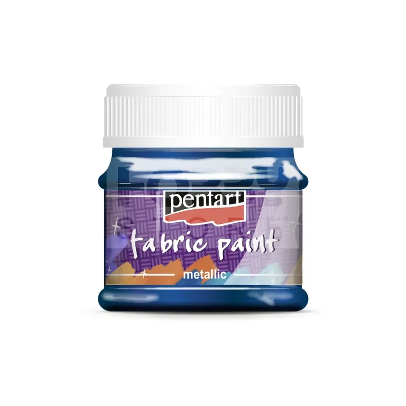 Expressz szállítás Pentart Textilfesték metál kék 50 ml 6266