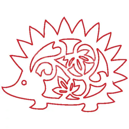 Kedvezményes ár Pentart Fafigura, 5 db/csomag - süni 22844