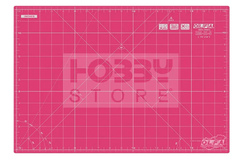 OLFA A2 méretű speciális három rétegű "öngyógyuló" vágóalátét RM-IC-S-Pink (60X45 cm) Legkelendőbb