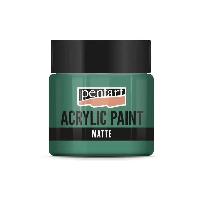Szuper akció Pentart matt akrilfesték - türkiz 50 ml