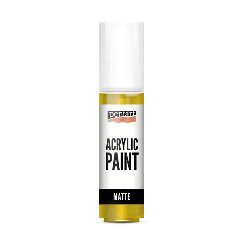 Legkelendőbb Pentart matt akrilfesték - sárga 20 ml