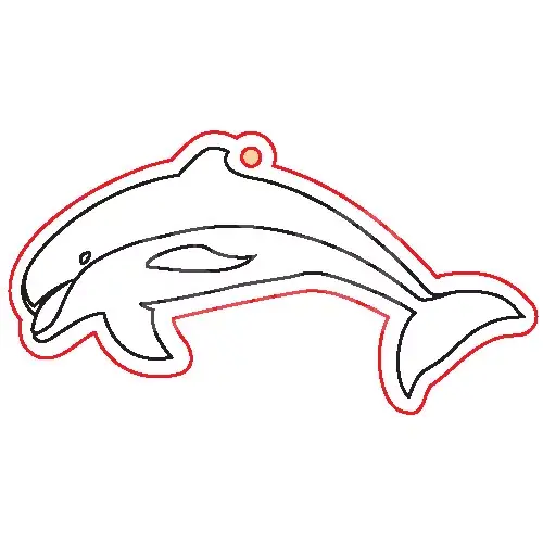 Rendeld meg most Pentart Fafigura, 5 db/csomag - delfin 23047