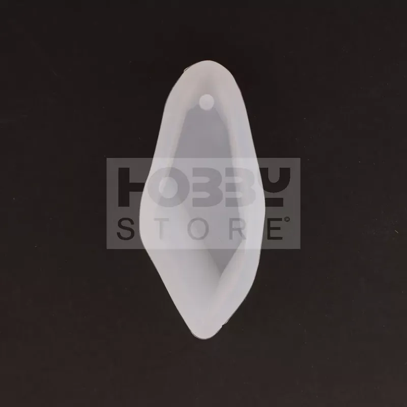 Professzionális szilikon öntőforma-átlátszó-gyémánt-2,2 x 5 x 1,1 cm (5 db/csomag) Vásárlói kedvenc