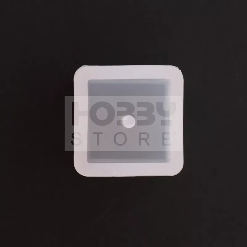 Professzionális szilikon öntőforma-átlátszó-kocka 2,2 x 2,2 x 1,9 cm (5 db/csomag) Gyors szállítás