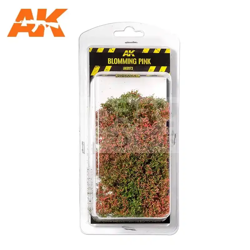 Kedvezményes ár AK-Interactice BLOMMING PINK SHRUBBERIES -Realisztikus bokrok diorámákhoz-figurákhoz AK8173