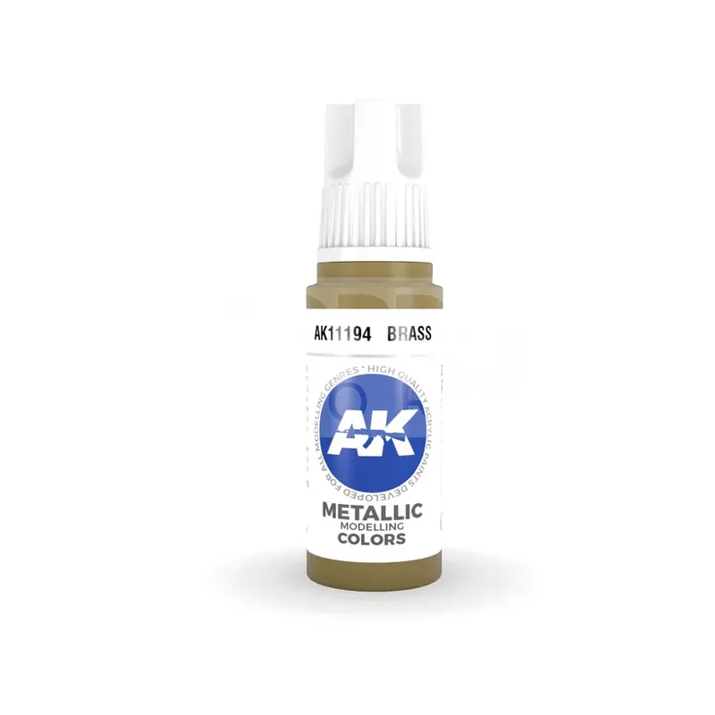 AK-Interactive - Acrylics 3rd generation Brass 17ml - akrilfesték AK11194 Biztonságos fizetés