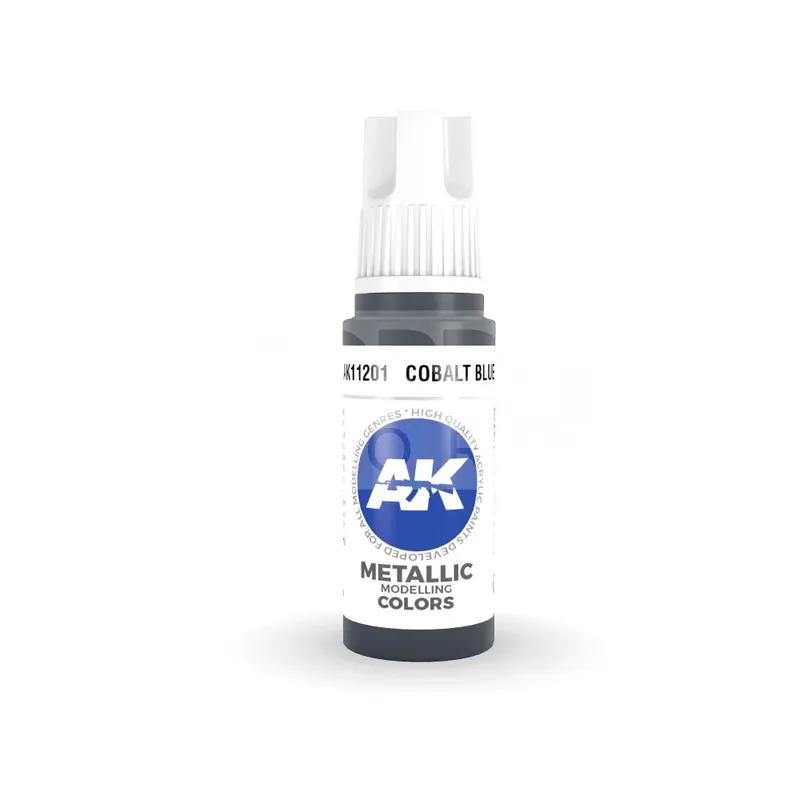 AK-Interactive - Acrylics 3rd generation Cobalt Blue 17ml - akrilfesték AK11201 Újdonság