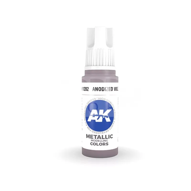 Legkelendőbb AK-Interactive - Acrylics 3rd generation Anodized Violet 17ml - akrilfesték AK11202