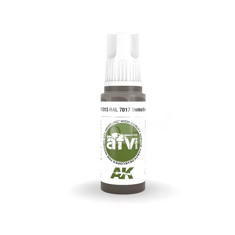 AK-Interactive - Acrylics 3rd generation RAL 7017 Dunkelbraun - akrilfesték AK11315 Vásárlói kedvenc