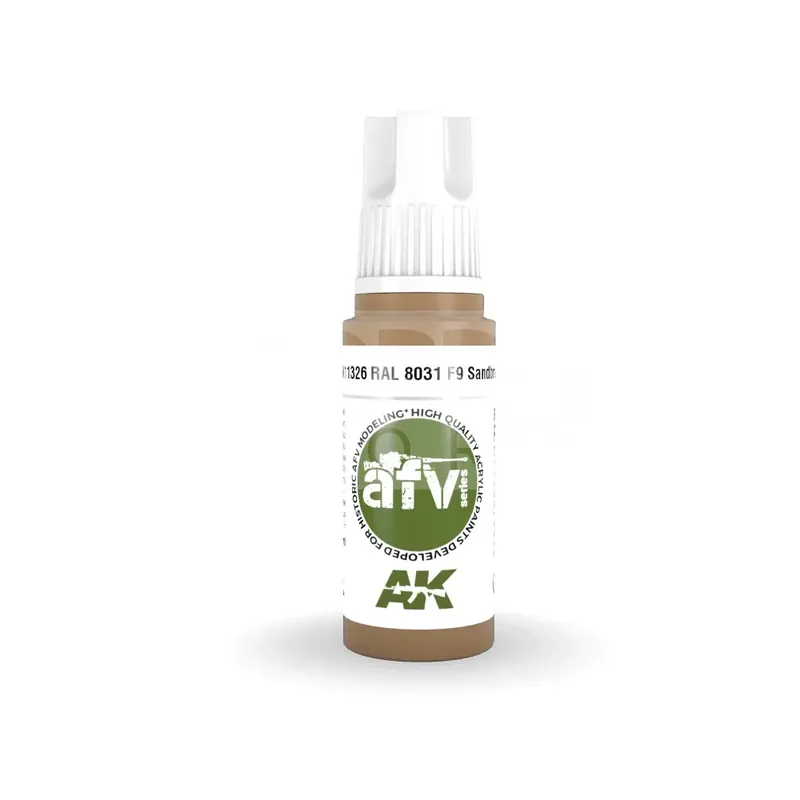 AK-Interactive - Acrylics 3rd generation RAL 8031 F9 Sandbraun - akrilfesték AK11326 Bestseller