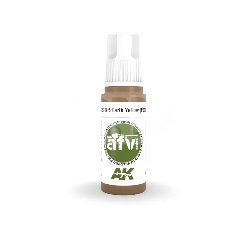 AK-Interactive - Acrylics 3rd generation NÂş6 Earth Yellow (FS30257) - akrilfesték AK11337 Szuper akció