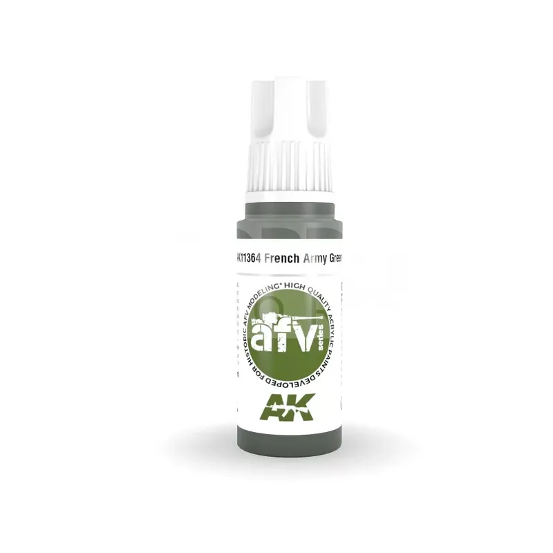 AK-Interactive - Acrylics 3rd generation French Army Green - akrilfesték AK11364 Legnépszerűbb
