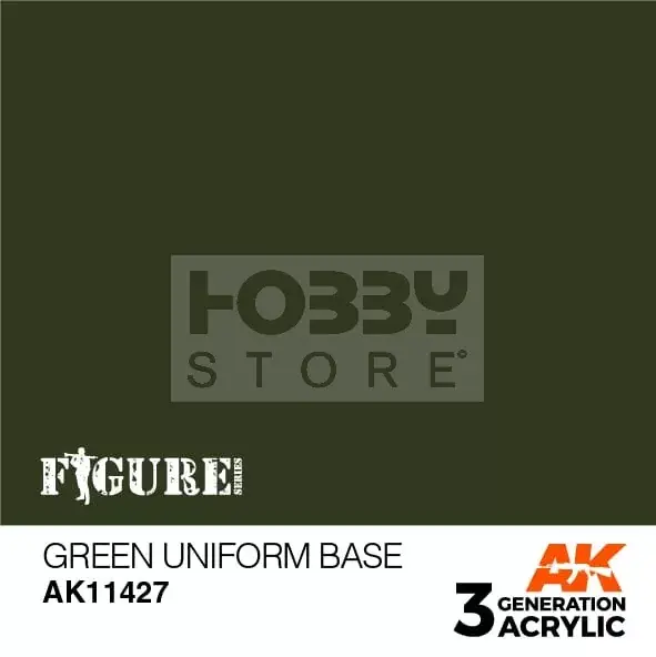 AK-Interactive - Acrylics 3rd generation Green Uniform Base - akrilfesték AK11427 Kedvezmény