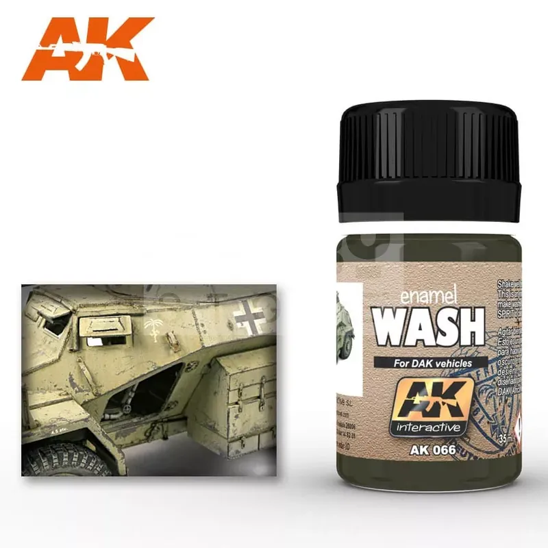 Azonnal elérhető AK-Interactive AFRICA KORPS WASH 35 ml AK066