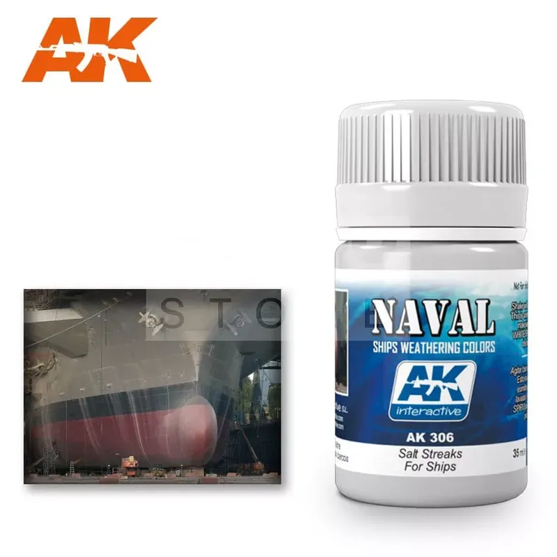 Nézd meg most AK-Interactive SALT STREAKS FOR SHIPS 35 ml AK306